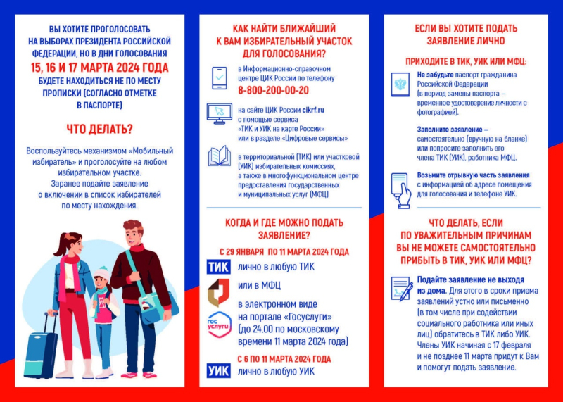 Будь мобильным, избиратель! 🇷🇺 Механизм «Мобильный..